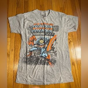 Marvel Captain America Madbomb Comic Tee | Adult Small
